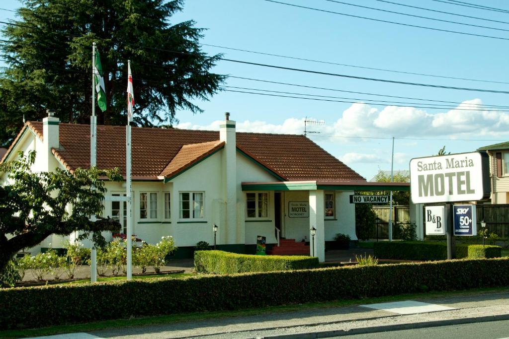 Santa Maria Motel Роторуа Экстерьер фото